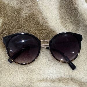 Aldo Black and Brown Sunglasses for Women